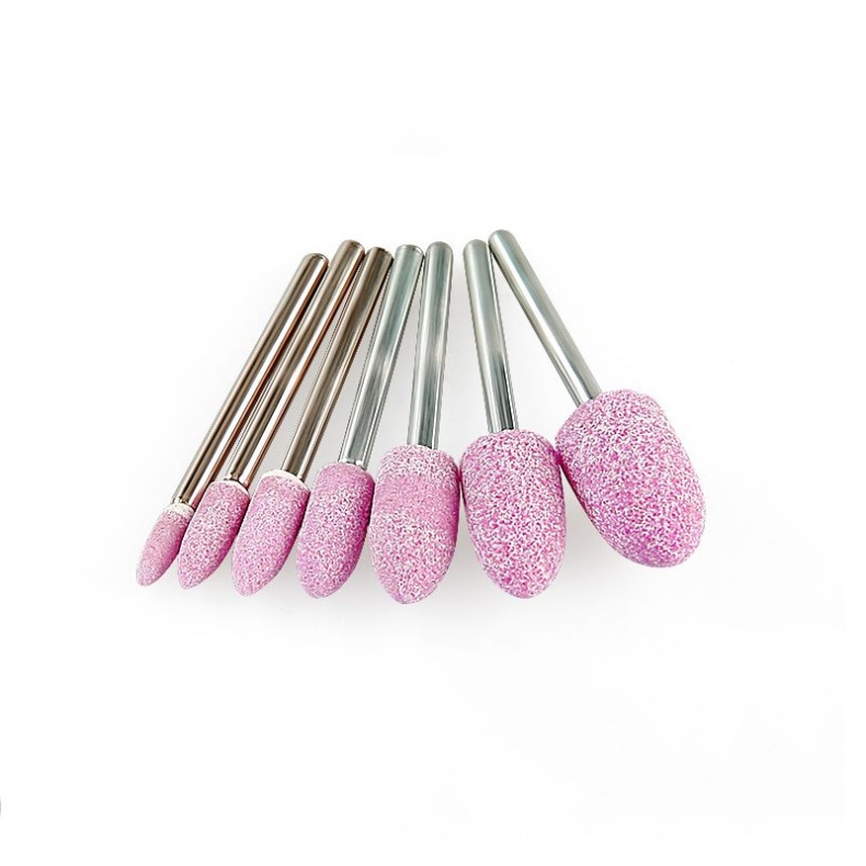 Bullet-shaped flint grinding head