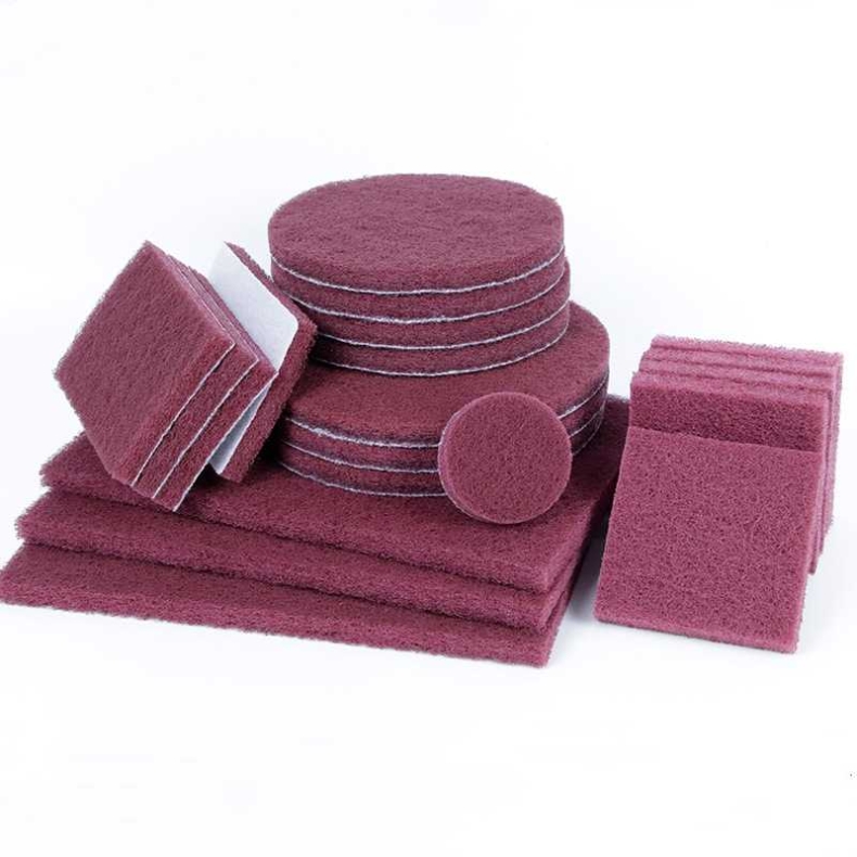 Factory wholesale red industrial scouring pads