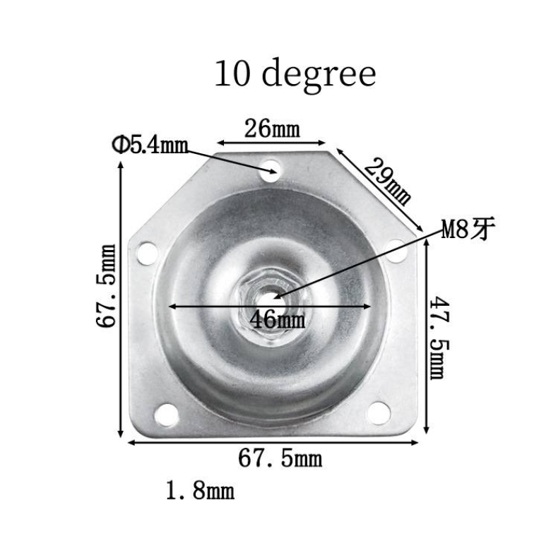 Iron Furniture Leg Fixators