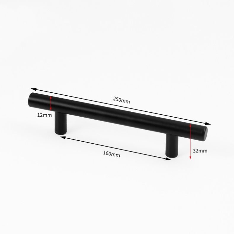 Factory direct sales of stainless steel black handles