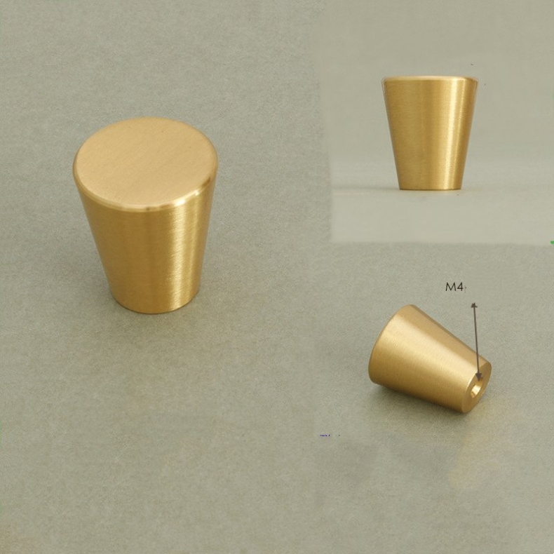 Matte Gold Brass Doorknob Wholesale