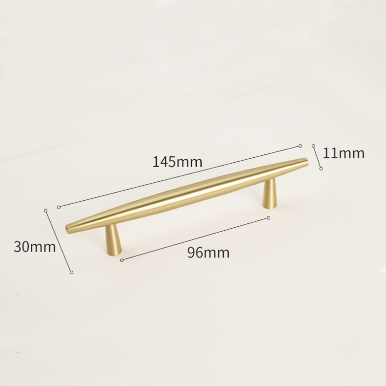 Luxury-Gold-Colored brass handle