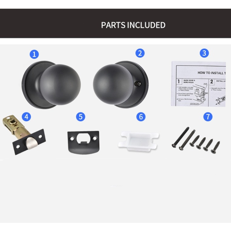 Stainless steel keyless spherical lock manufacturing