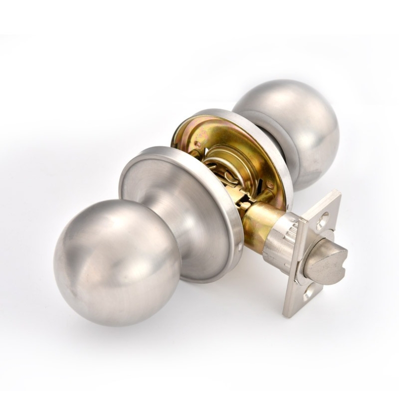 Stainless steel keyless spherical lock manufacturing