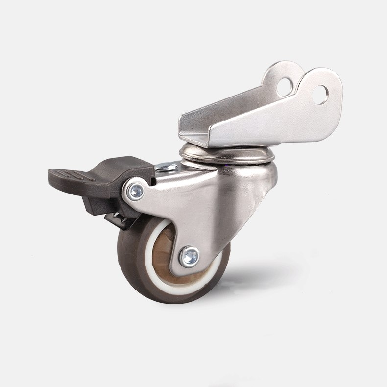 1-inch, 1.25-inch, 1.5-inch and 2-inch TPR J-shaped caster