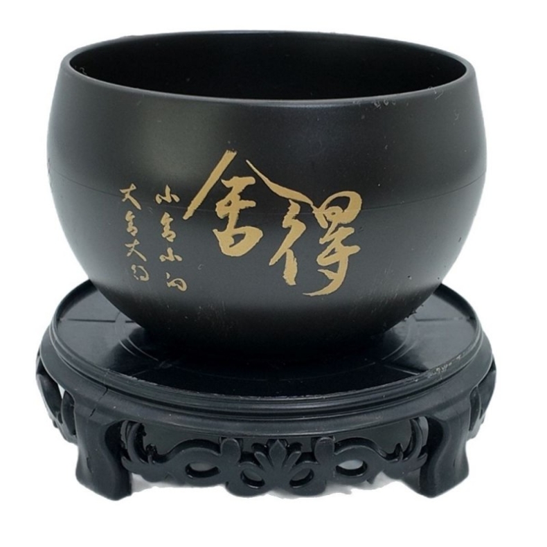 Imitation Zisha Round Plastic Flower Pot