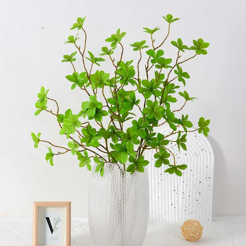 Simulated Leaf Japanese Hanging Clock