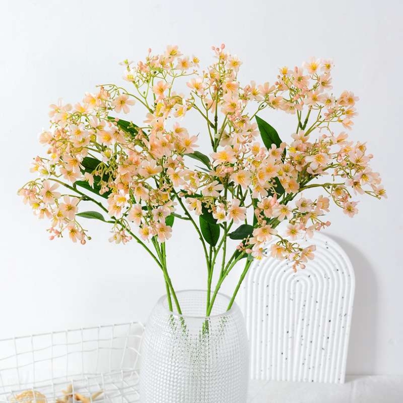 Simulated rape flowers