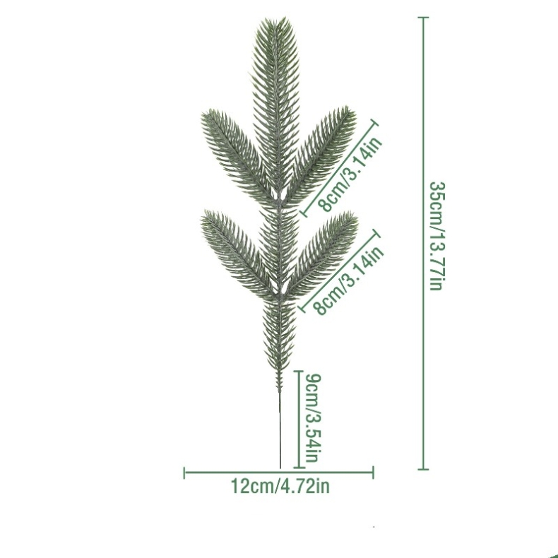 Simulated pine needles manufacturing