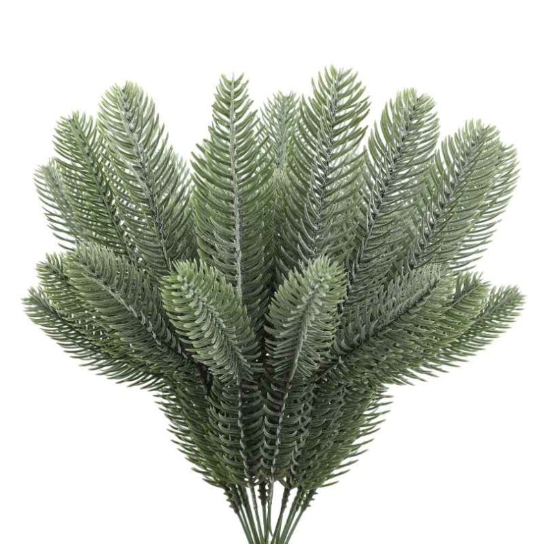 Three-branched simulated pine needles