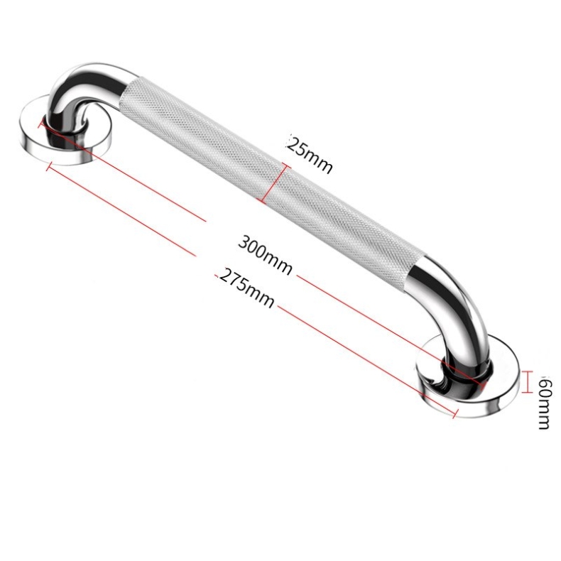 Dia25mm 201 stainless steel 300-600mm Anti-slip bathroom grab bars