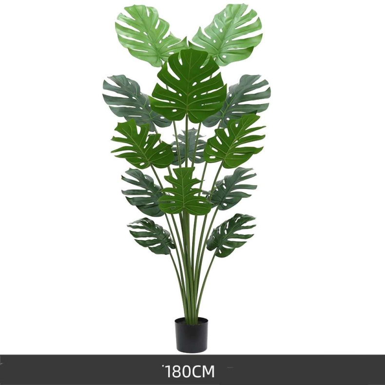 Artificial 60-180 cm Artificial Monstera Leaf Bonsai