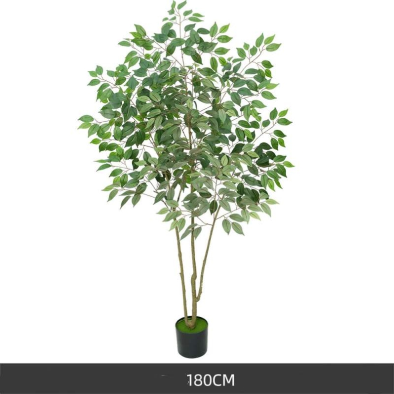 180-210cm Wholesale Artificial Banyan Tree Potted Plants