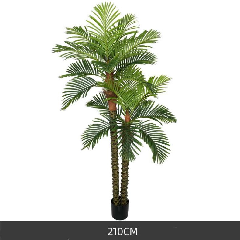210-240cm artificial coconut tree wholesale