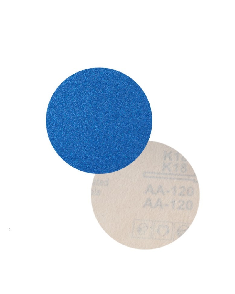 4-inch and 5-inch blue flocked sandpaper
