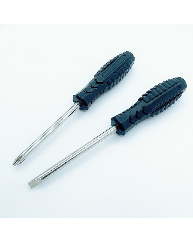 High carbon steel 3.0, 4.0, and 5.0 Phillips and flathead screwdrivers