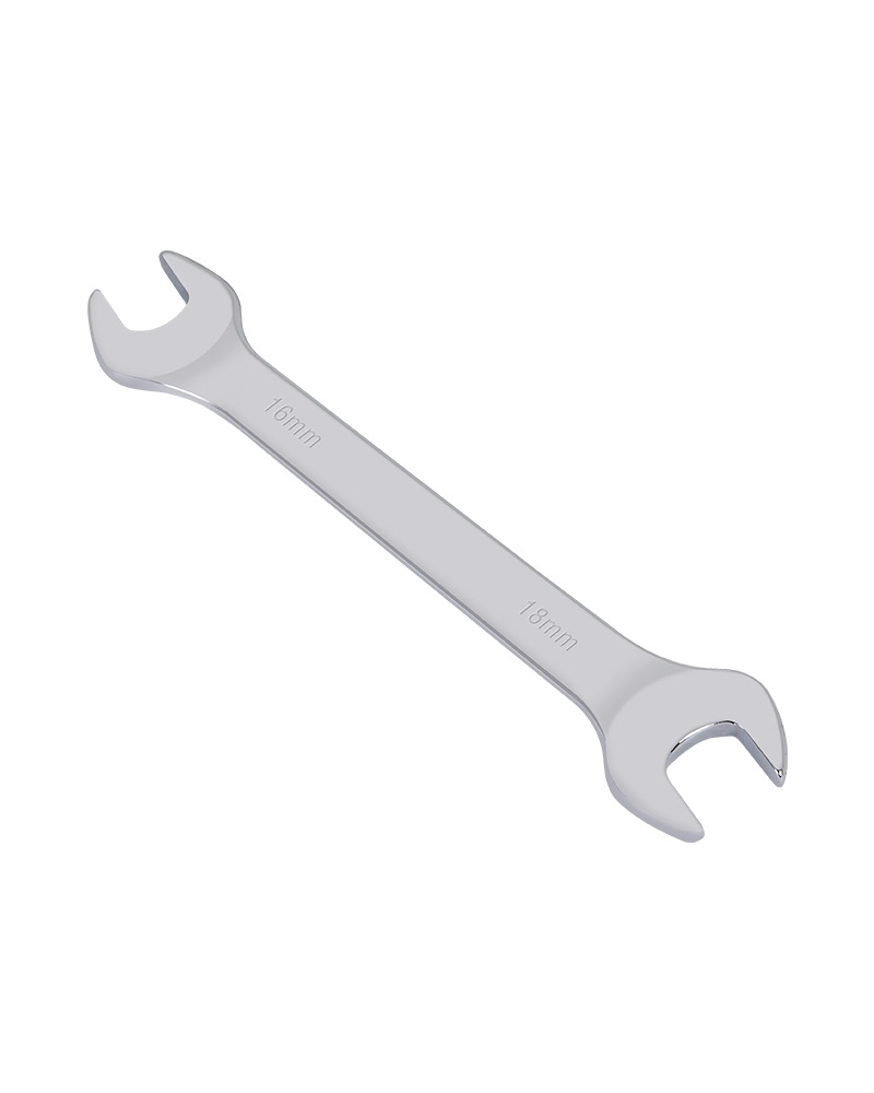 Factory wholesale mirror-polished double-ended open-end wrenches