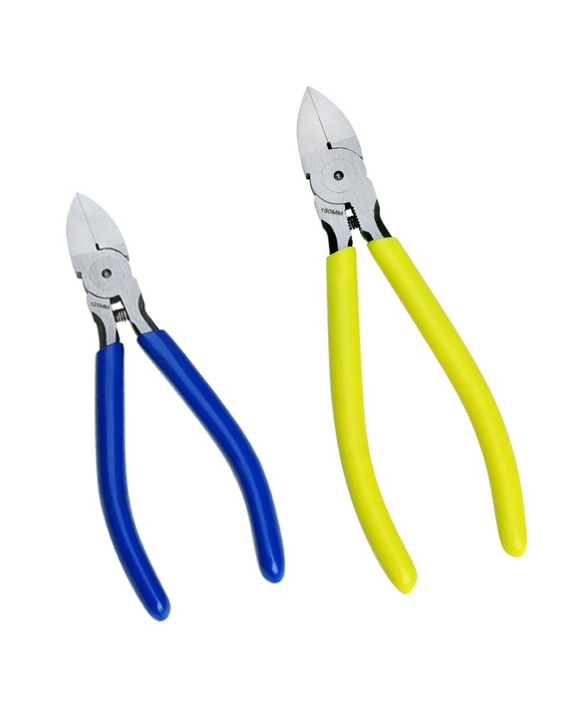 Industrial grade 5-inch and 6-inch chrome vanadium steel sprue pliers