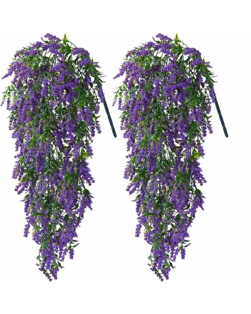 Artificial lavender in the shape of vines