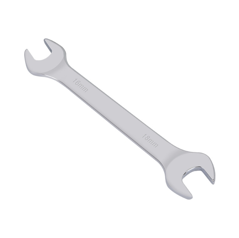 Factory wholesale mirror-polished double-ended open-end wrenches