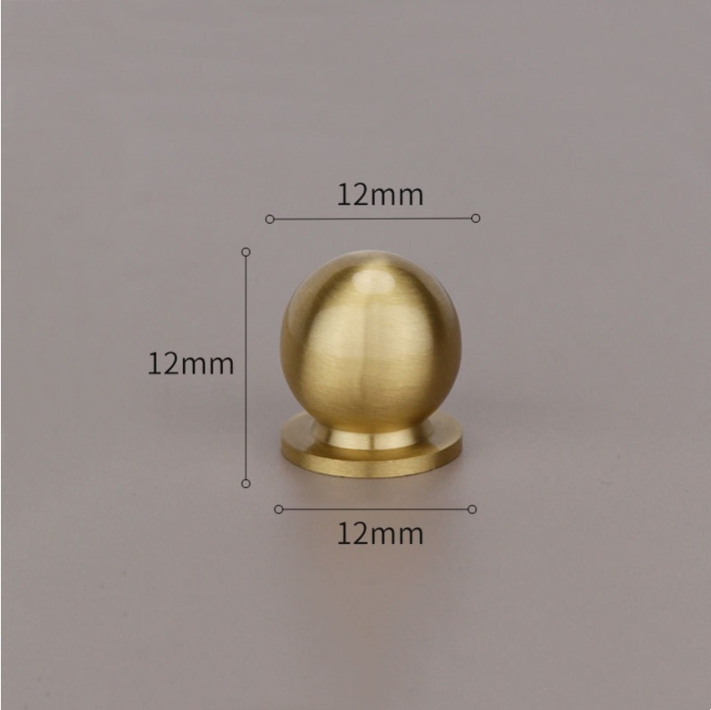 Brass spherical handle