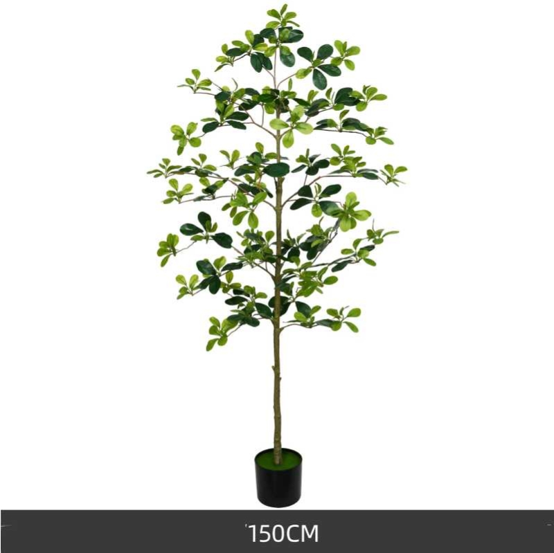 150 to 210 cm simulated black olive tree