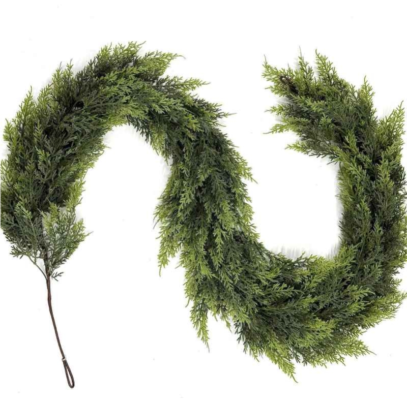 1.5m-2.7m cypress Christmas ornaments in the shape of rattan