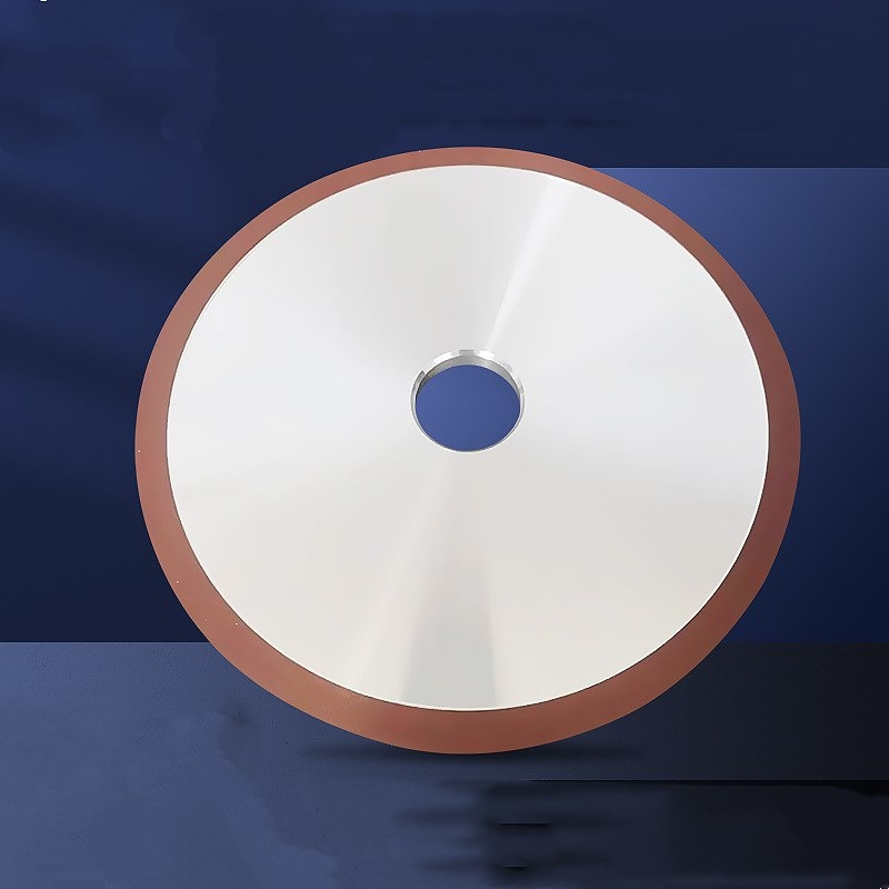 Resin-bonded diamond flat grinding wheel