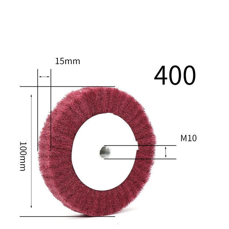 M10 angle grinder special wire drawing wheel