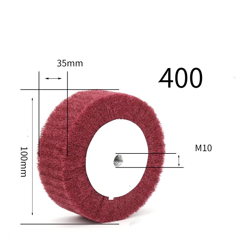 M10 angle grinder special wire drawing wheel