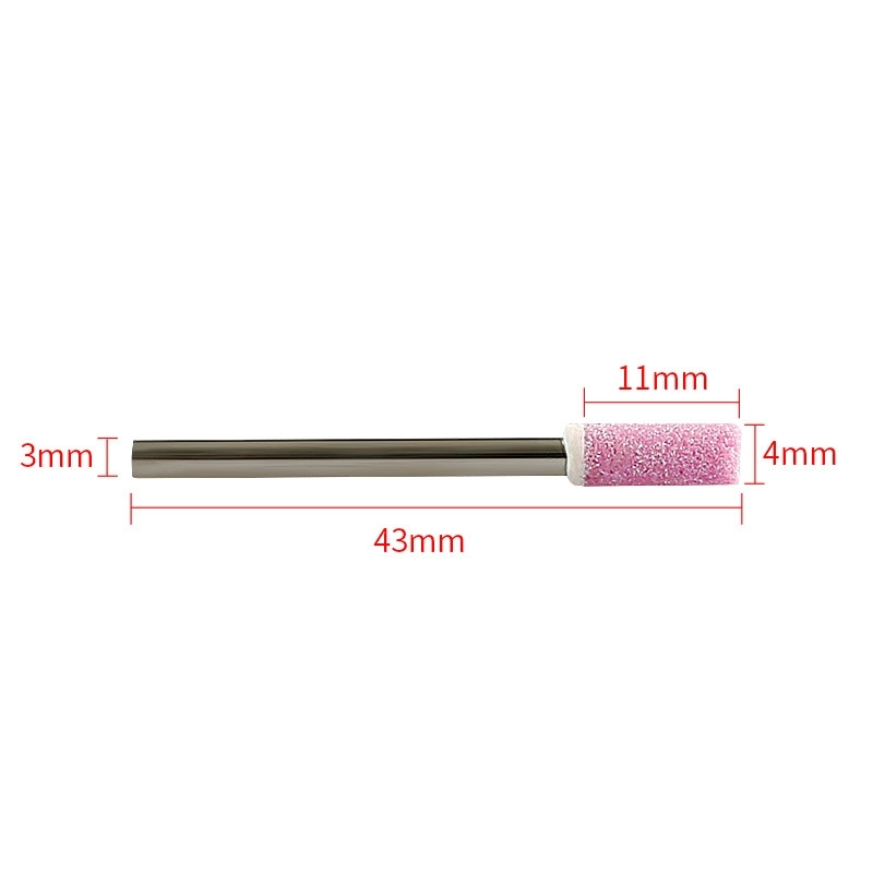 Cylindrical flint grinding head