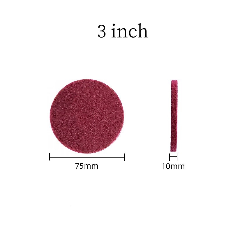 Factory wholesale red industrial scouring pads