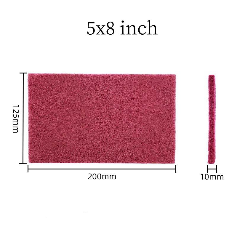 Factory wholesale red industrial scouring pads