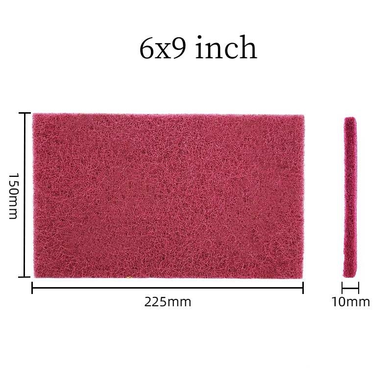 Factory wholesale red industrial scouring pads