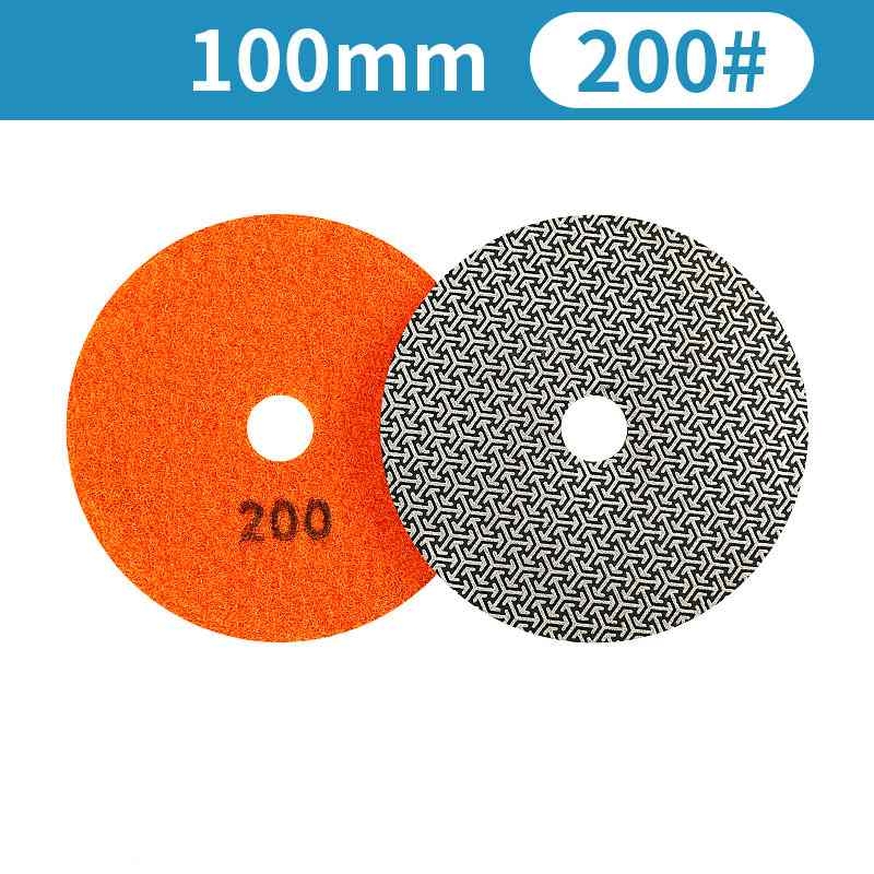 Diamond electroplated circular grinding discs