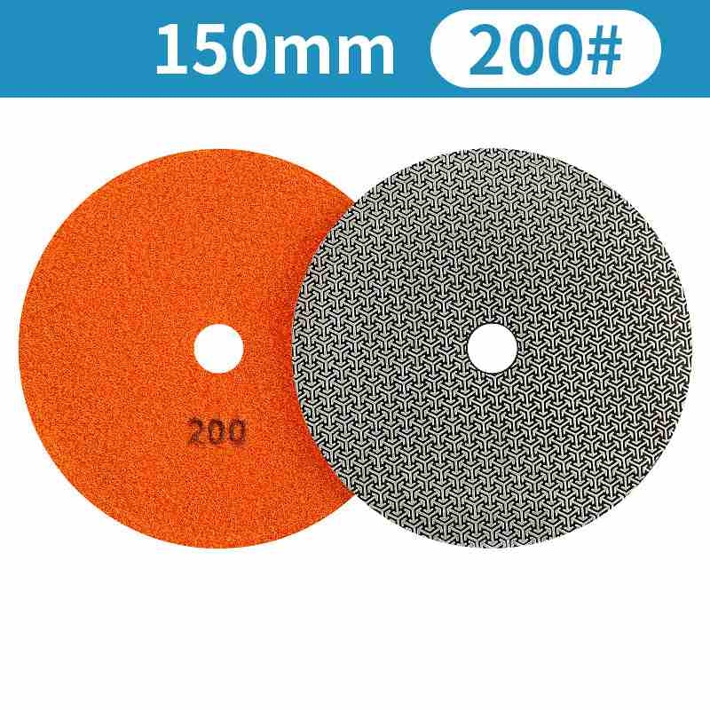 Diamond electroplated circular grinding discs