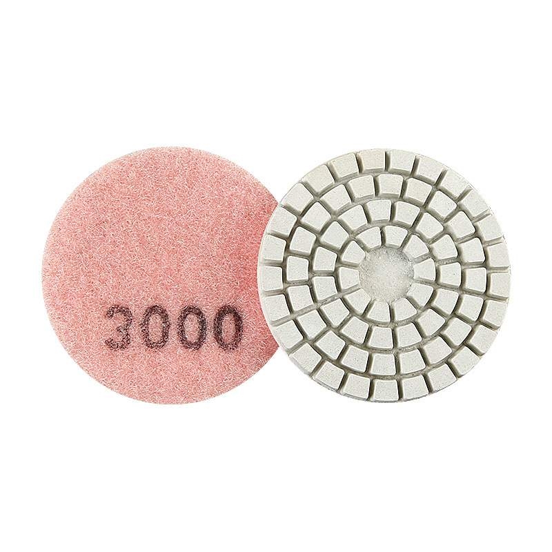 Manufacturing of 2-inch 5cm water-grind stone polishing pads