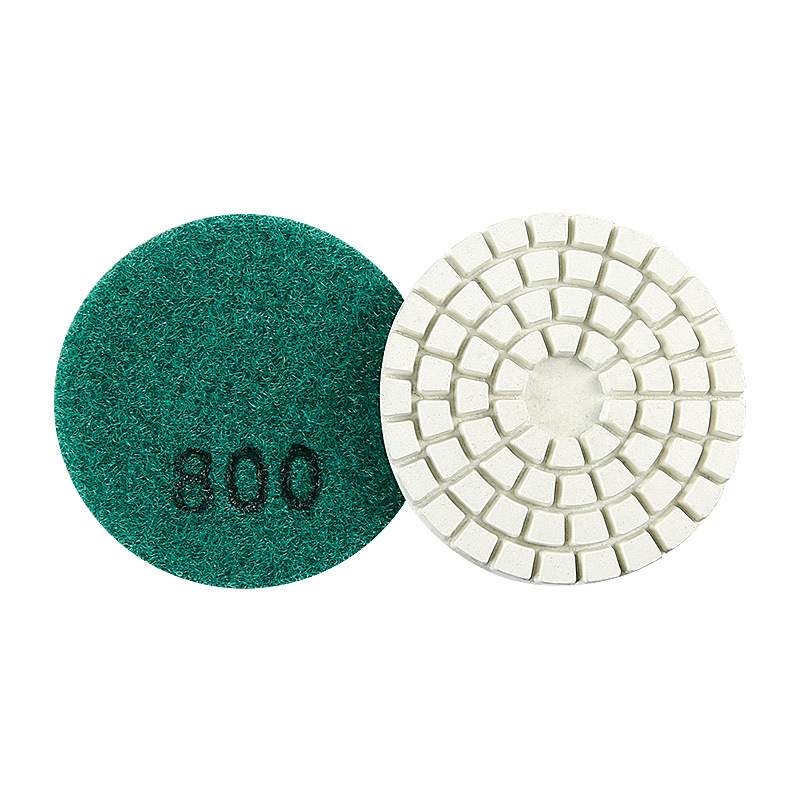 Manufacturing of 2-inch 5cm water-grind stone polishing pads