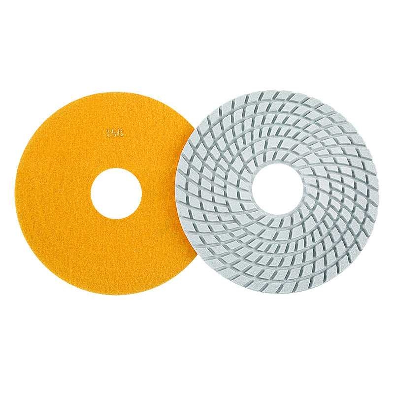 5-inch, 6-inch, 7-inch, 8-inch, 10-inch and 14-inch water-grind stone polishing pads