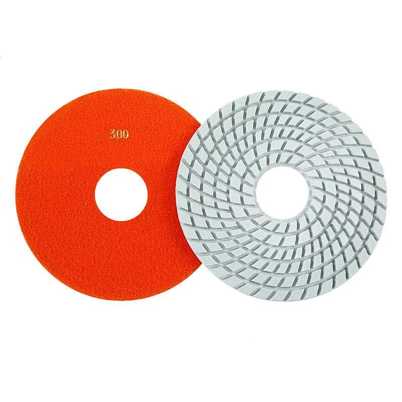 5-inch, 6-inch, 7-inch, 8-inch, 10-inch and 14-inch water-grind stone polishing pads