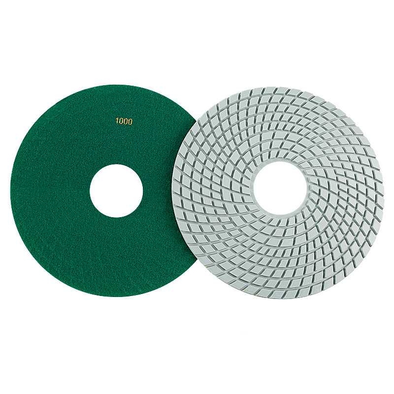 5-inch, 6-inch, 7-inch, 8-inch, 10-inch and 14-inch water-grind stone polishing pads