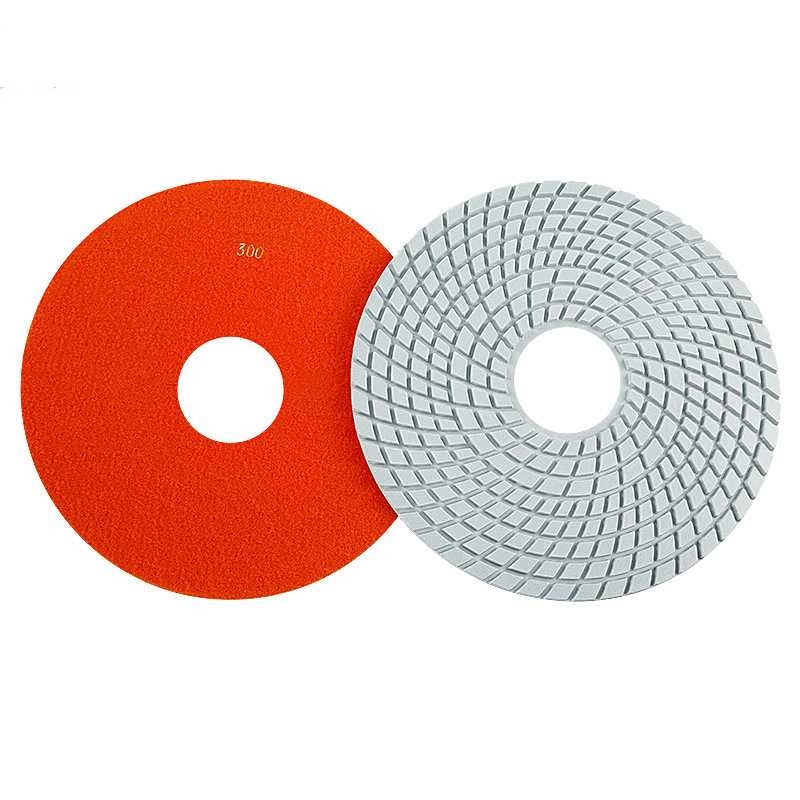 5-inch, 6-inch, 7-inch, 8-inch, 10-inch and 14-inch water-grind stone polishing pads