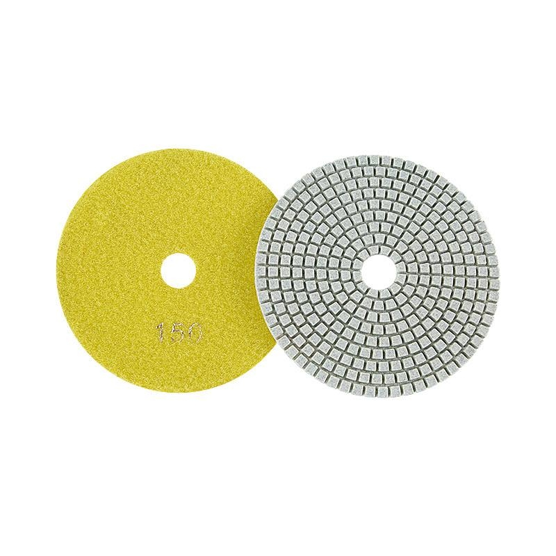 5-inch, 6-inch, 7-inch, 8-inch, 10-inch and 14-inch water-grind stone polishing pads