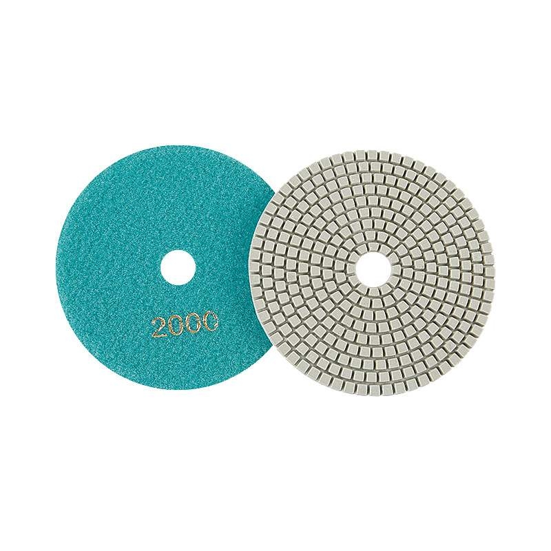 5-inch, 6-inch, 7-inch, 8-inch, 10-inch and 14-inch water-grind stone polishing pads