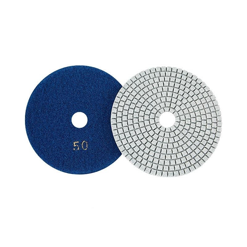 5-inch, 6-inch, 7-inch, 8-inch, 10-inch and 14-inch water-grind stone polishing pads