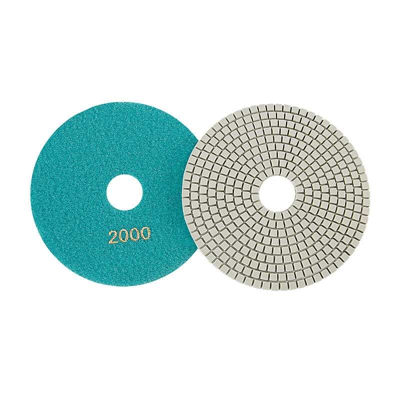 5-inch, 6-inch, 7-inch, 8-inch, 10-inch and 14-inch water-grind stone polishing pads