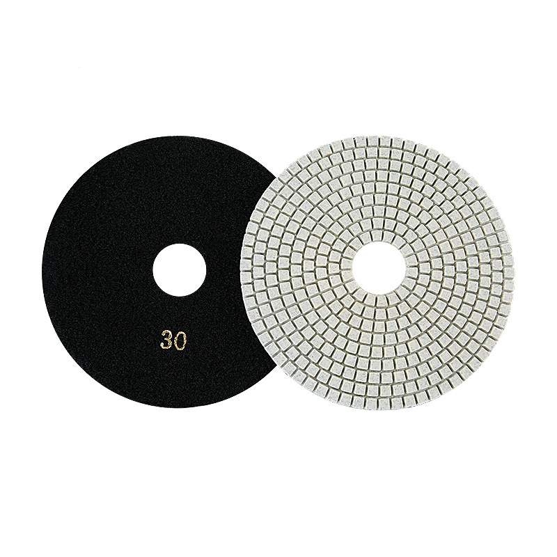5-inch, 6-inch, 7-inch, 8-inch, 10-inch and 14-inch water-grind stone polishing pads