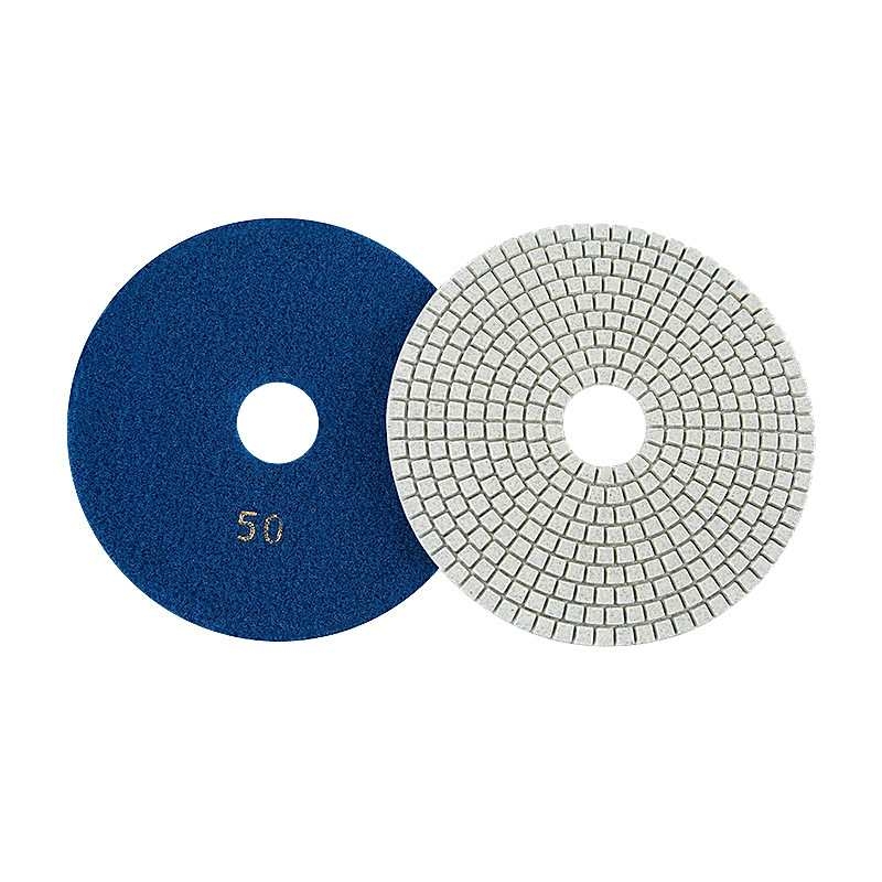 5-inch, 6-inch, 7-inch, 8-inch, 10-inch and 14-inch water-grind stone polishing pads