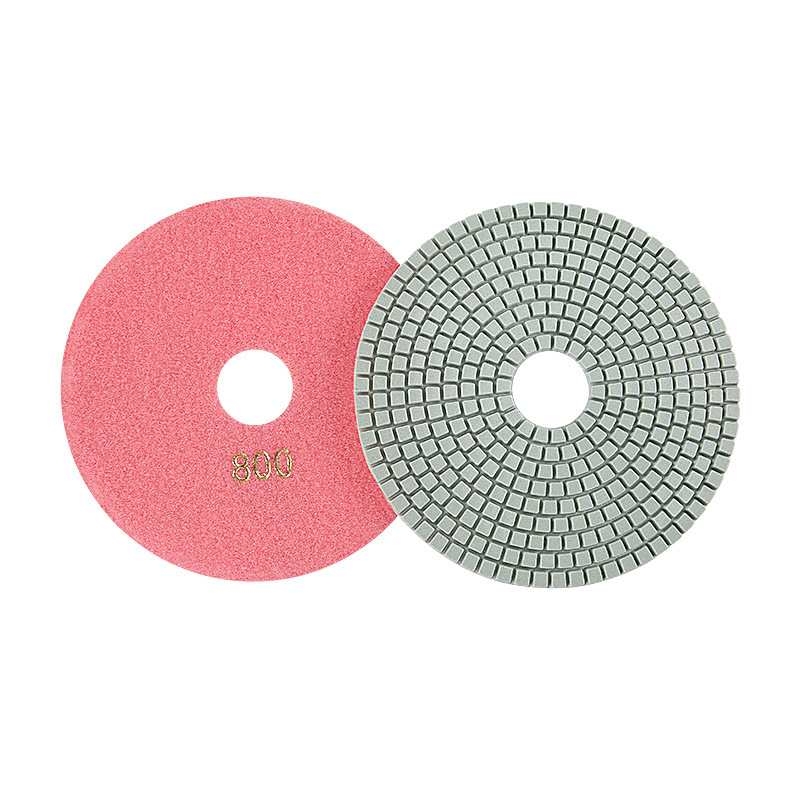 5-inch, 6-inch, 7-inch, 8-inch, 10-inch and 14-inch water-grind stone polishing pads