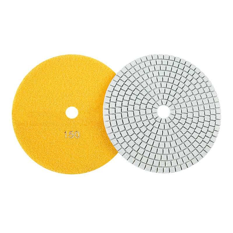 5-inch, 6-inch, 7-inch, 8-inch, 10-inch and 14-inch water-grind stone polishing pads